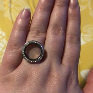 Origami Owl locket ring
